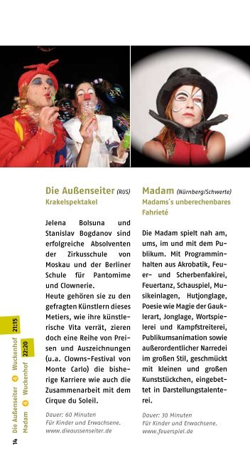 Festival Welttheater der StraÃŸe - Schwerte