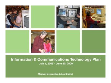 Information & Communications Technology Plan - Malcolm Shabazz ...