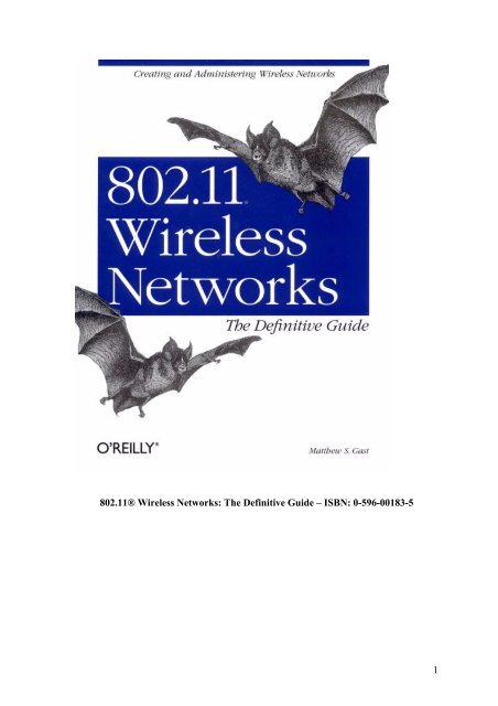 Wireles Networks The Definitive Guide.pdf - Csbdu.in