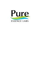 To Our Valued Partners - Pure Essence Labs