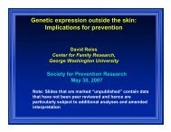 David Reiss, George Washington University Medical Center