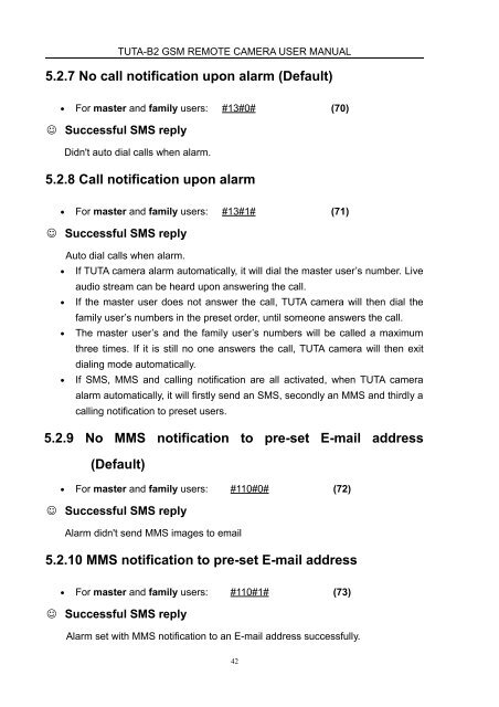 Manual for TUTA B2