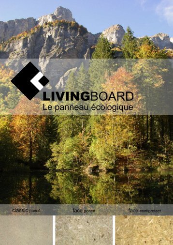 Livingboardâ¢ classic et contiprotect - Maison Nature