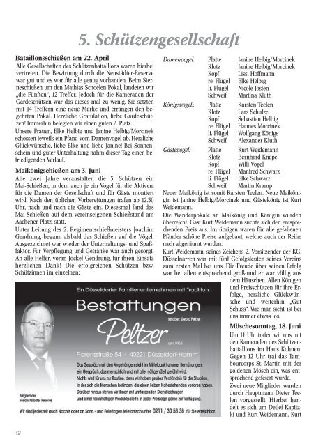 Herbstausgabe 2006 - Sankt Sebastianus Schützenverein ...