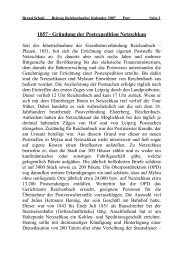150 Jahre Post in Netzschkau - Die Netzschkauer Ortschronik stellt ...