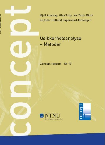Metoder for usikkerhetsanalyse.book - Concept - NTNU
