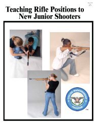 Teaching Rifle Positions to New Junior Shooters - Civilian ...