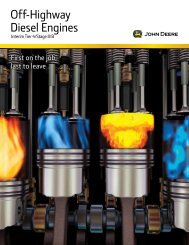 Off-Highway Diesel Engines - John Deere Hjem