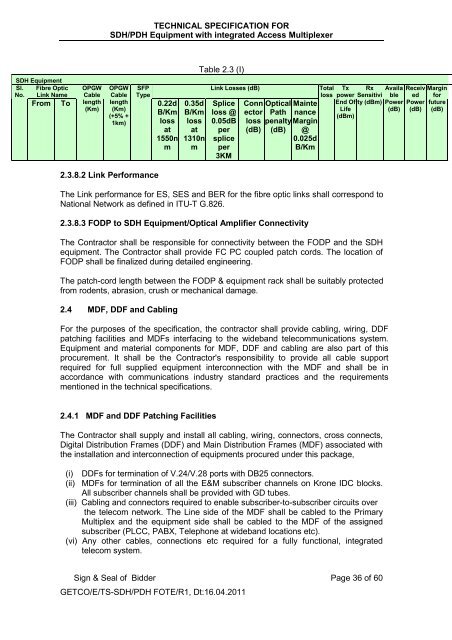 Technical Specification for - Gujarat Electricity Board