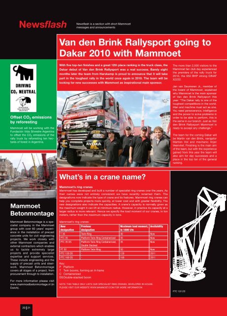 Mammoet World - Mammoet BV