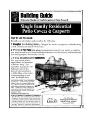 Patio Covers and Carports Guide - City of Greeley