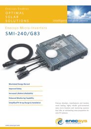 SMI-240/G83 - EvoEnergy
