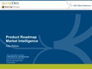 Product Roadmap Market Intelligence - Broadridge