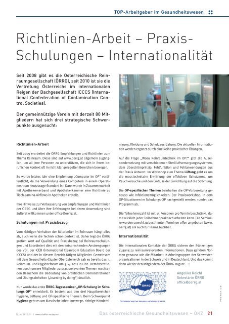 Bildung im Gesundheitswesen 2011. - Schaffler Verlag