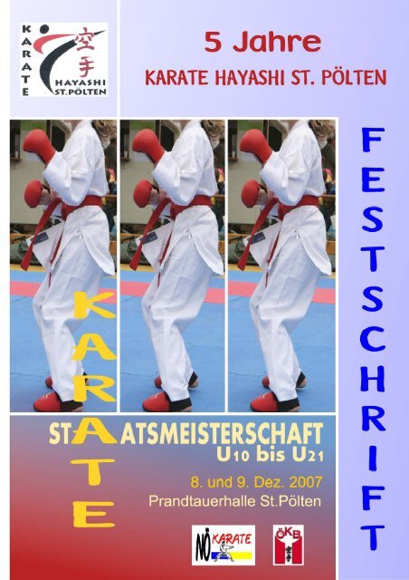 Festschrift 5 Jahre Karate Hayashi St. PÃ¶lten