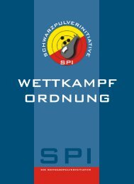 WETTKAMPFORDNUNG der SPI - Schwarzpulverinitiative