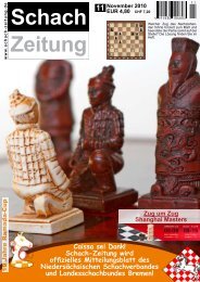 Schach Zeitung - Schachversand Niggemann