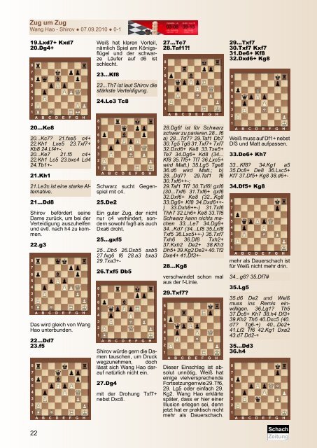 Schach Zeitung - Schachversand Niggemann