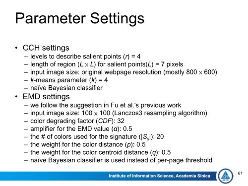 Keypoint Matching Technique and Its Applications