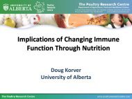 Douglas Korver, Implications of Changing Immune Function ...