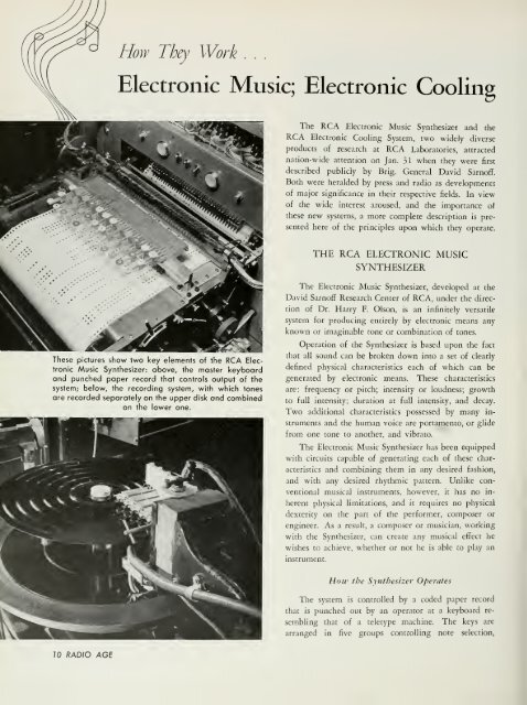 Radio Age - 1955, April - 36 Pages, 2.8 MB, .PDF - VacuumTubeEra