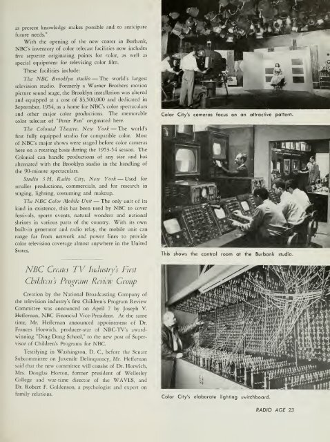 Radio Age - 1955, April - 36 Pages, 2.8 MB, .PDF - VacuumTubeEra