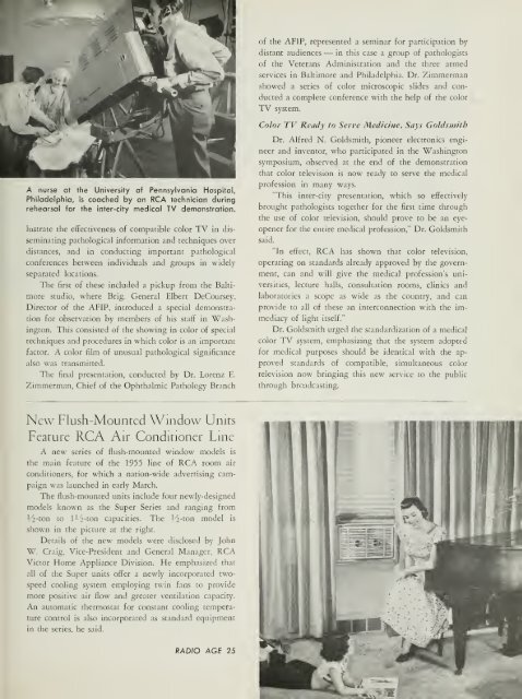 Radio Age - 1955, April - 36 Pages, 2.8 MB, .PDF - VacuumTubeEra