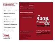 The 340B Program & Hemophilia