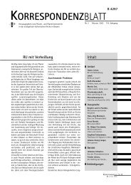 Ausgabe 2003 - Februar - Pfarrer- und Pfarrerinnenverein