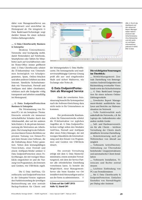 Special zur CeBIT 2013 auch als PDF zum Download - kes