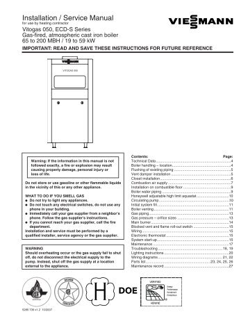 Installation / Service Manual - FREE SHIPPING - Heating and Air ...