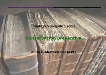 bibliografia_conservacion_preventiva_biblioteca_iaph