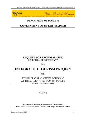 Request for Proposal (RFP) - Uttar Pradesh Tourism