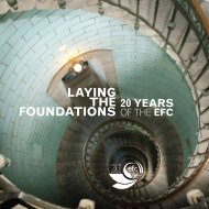 LAYING THE FOUNDATIONS - The European Foundation Centre