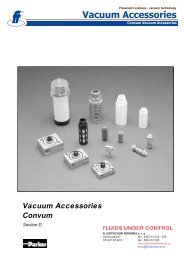Vacuum Accessories - FLUIDTECHNIK BOHEMIA, sro
