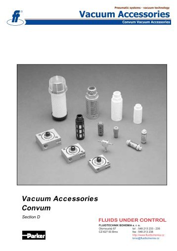 Vacuum Accessories - FLUIDTECHNIK BOHEMIA, sro