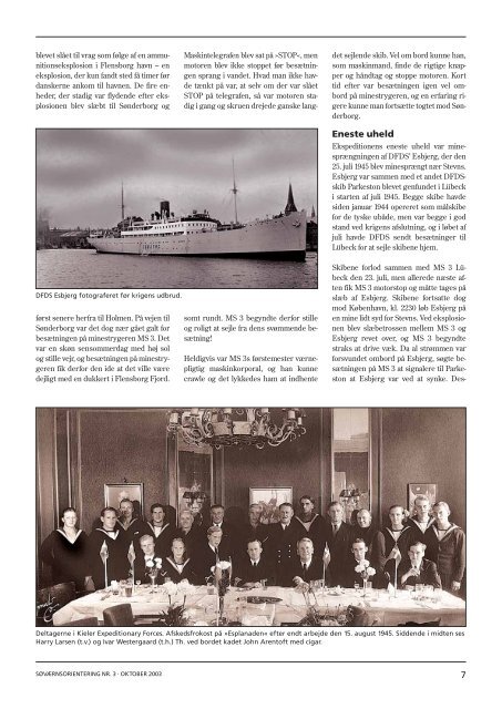 Søværnsorientering nr. 3 / 2003 - Marinehistorisk Selskab og ...