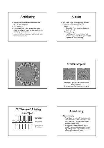 03 Antialiasing - Of the Clux