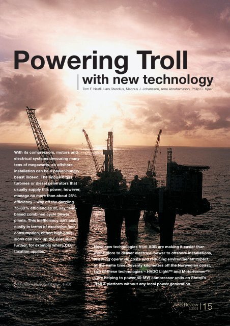 Powering Troll - Of the Clux