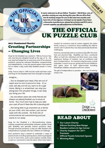 THE OFFICIAL UK PUZZLE CLUB - Jigsaw Puzzles