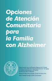 Opciones de AtenciÃ³n Comunitaria para la Familia con Alzheimer
