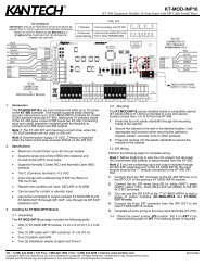 KT-MOD-INP16 Installation Sheet - SilmarIT