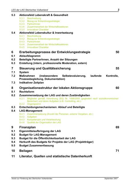 Entwicklungsplan Steirisches Vulkanland - Raumplanung Steiermark