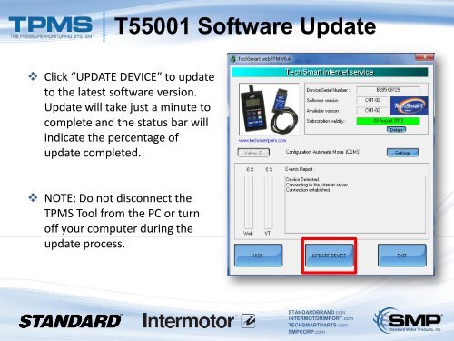 T55001 Software Update - Standard