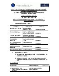 MINUTA COMITE CONTROL INTERNO 20 ... - Uccs-america.org