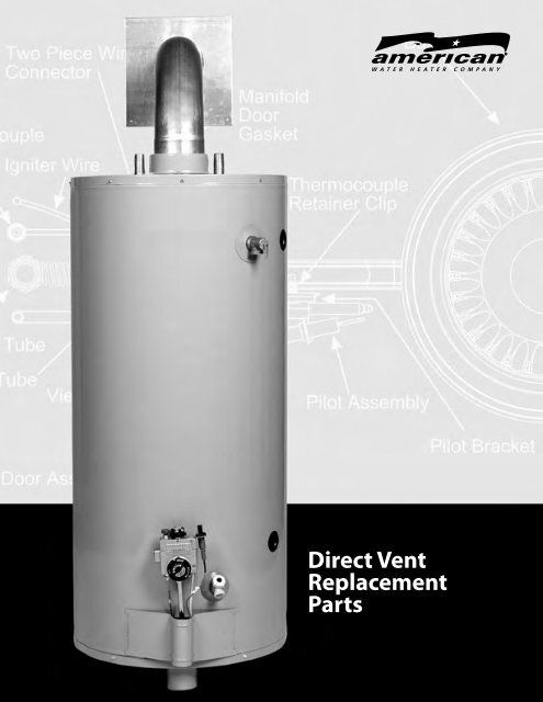 Direct Vent Replacement Parts - American Water Heaters