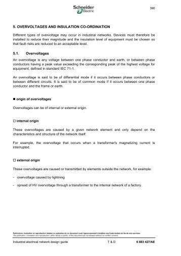 05 overvoltages and insulation coordination