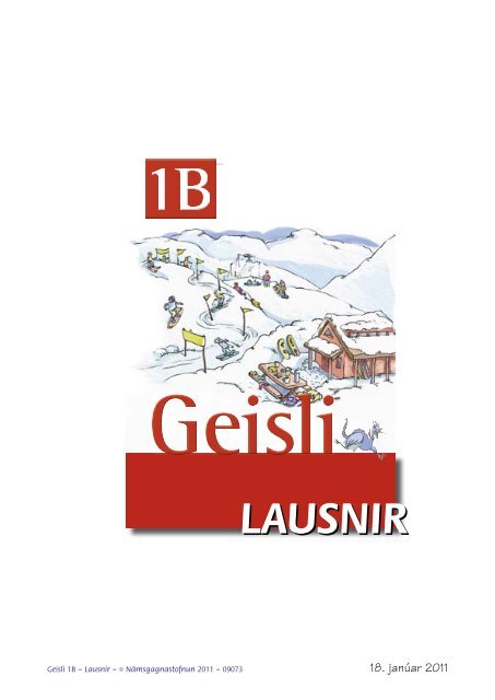 Geisli 1B - NÃ¡msgagnastofnun