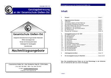 pdf-Datei - der Gesamtschule GieÃen-Ost