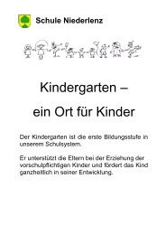 Kindergarten â ein Ort fÃ¼r Kinder - Niederlenz